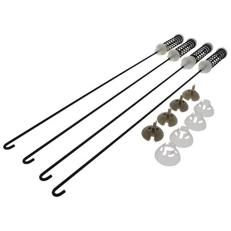 Aftermarket Appliance APLW10780048 Washer Suspension Rod Kit For Whirlpool